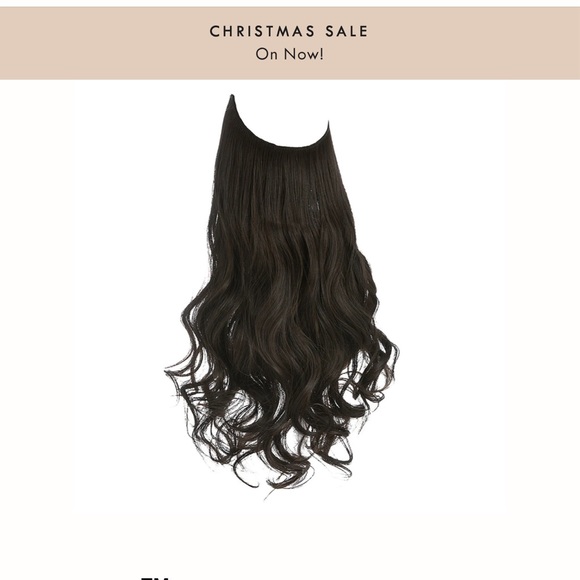 Never been worn set of Lula hair extensions. Colour is Brown-Black in 16” length - Picture 4 of 5